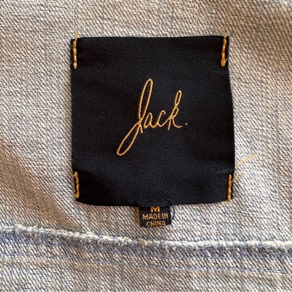 Jack Jean Jacket with Leather Arms - Picture 7 of 7